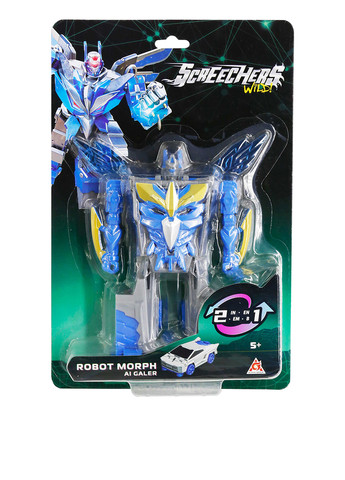 Робот-трансформер S5 Галер, 5x10x3 см Screechers Wild (303498540)