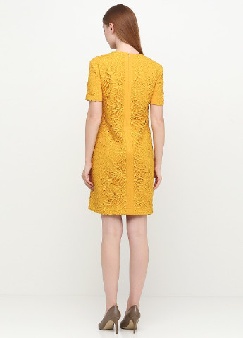 Желтое кэжуал платье Natali Bolgar однотонное