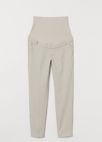 Серые летние брюки H&M