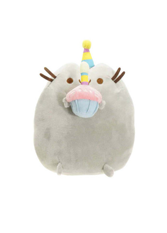 М'яка іграшка кіт з кексом 18 х 15 см Пушин кет та іграшка антистрес Pop It квадрат S&T (256543872)