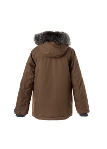 Бежевая зимняя куртка зимняя marten 2 Huppa
