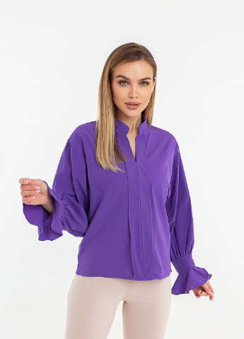 Фіолетова демісезонна блуза Elfberg