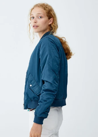 Бомбер Pull & Bear на блискавці (245771004)