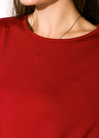 Бордова кежуал сукня а-силует Time of Style