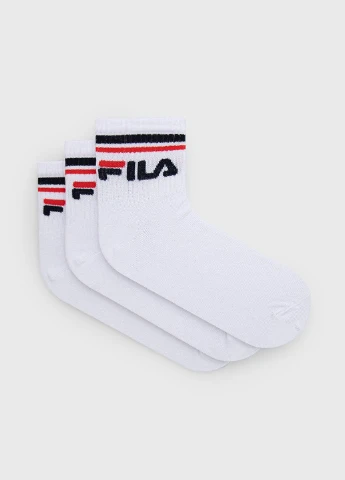 Молочні шкарпетки (3 пари) Fila логотипи (302957114)
