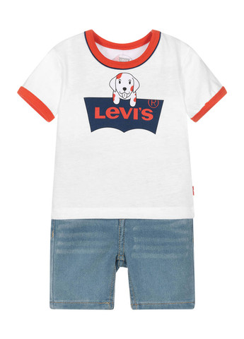 Комбінований літній комплект (футболка, шорти) Levi's