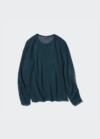 Морской волны летний джемпер джемпер Uniqlo