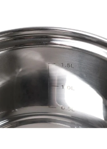 Кастрюля из нержавеющей стали KM-5620S 3.8 л 20 см Kamille (253627981)