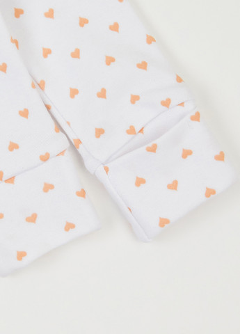 Білий демісезонний комплект (шапка, боді, повзунки) KRAKO