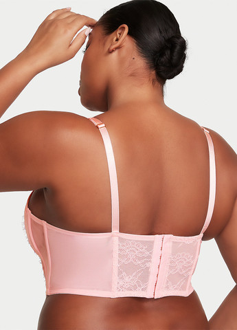 Светло-розовый демисезонный комплект (бюстгальтер, трусики) Victoria's Secret