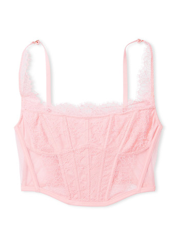 Светло-розовый демисезонный комплект (бюстгальтер, трусики) Victoria's Secret