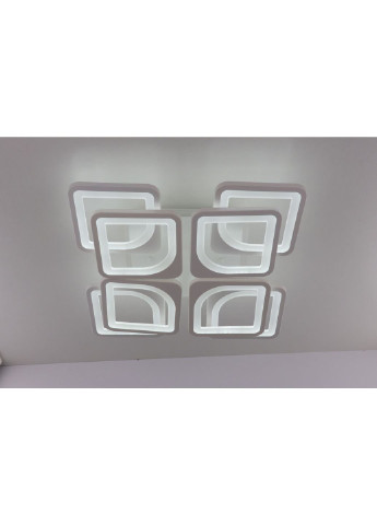 Люстра потолочная LED с пультом A2281/4+4S-RGB-wh Белый 11х43х43 см. Sunnysky (253528090)