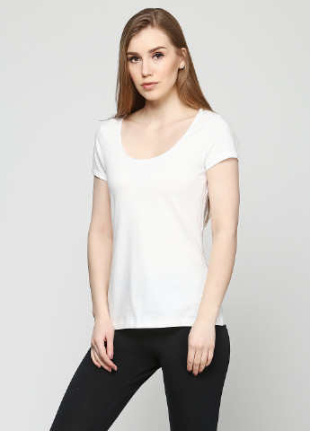 Белая летняя футболка Esmara