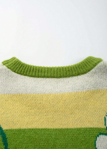 Зелений демісезонний джемпер джемпер SHEIN