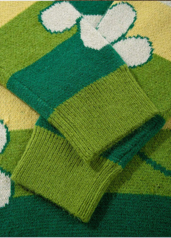 Зелений демісезонний джемпер джемпер SHEIN