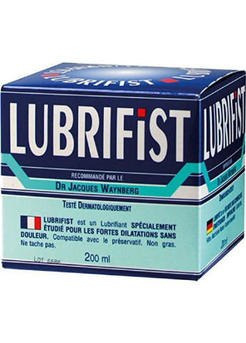 Гуcта змазка для фістингу і анального сексу LUBRIFIST (200 мл) на водній основі Lubrix (254734230)