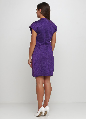 Фиолетовое кэжуал платье 3.1 Phillip Lim меланжевое