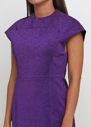 Фиолетовое кэжуал платье 3.1 Phillip Lim меланжевое