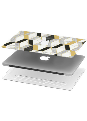 Чехол пластиковый для Apple MacBook Air 13 A1932 / A2179 / A2337 Геометрия (Geometric) (9656-1840) MobiPrint (218506343)