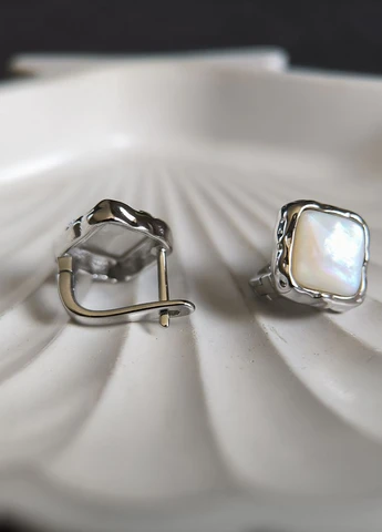Серьги Silver Flame (350941516)