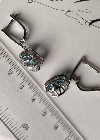 Сережки Silver Flame (329999887)