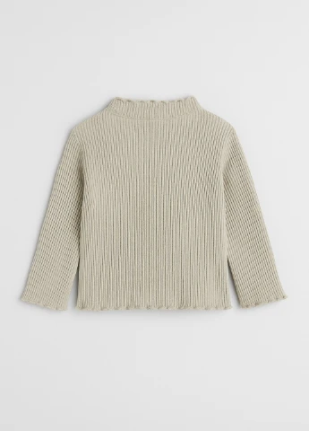 Сіро-бежевий демісезонний светр H&M