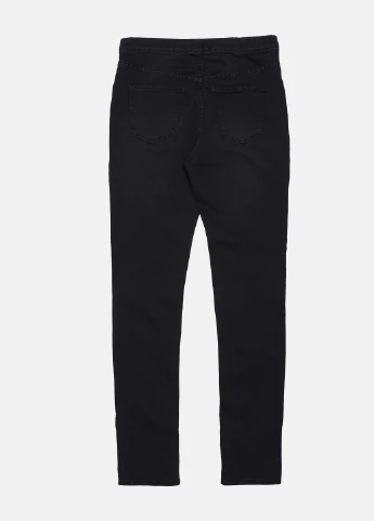 Черные демисезонные джеггинсы H&M