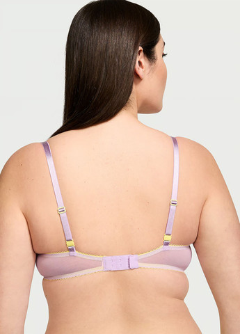 Сиреневый демисезонный комплект (бюстгалтер, трусики) Victoria's Secret