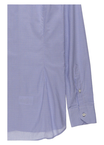 Голубой классическая, кэжуал рубашка с геометрическим узором Nazarenogabrielli