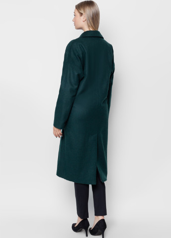 Зеленое демисезонное Пальто однобортное Arber