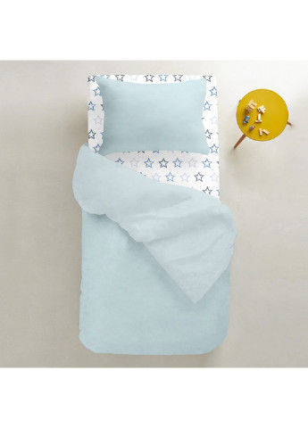 Комплект детского постельного белья RANFORS LIGHT BLUE STARS CLEAR GREY BLUE Cosas (251110864)