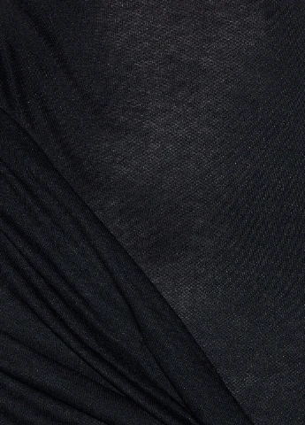 Черное вечернее, кэжуал платье силуэтная SHEIN однотонное