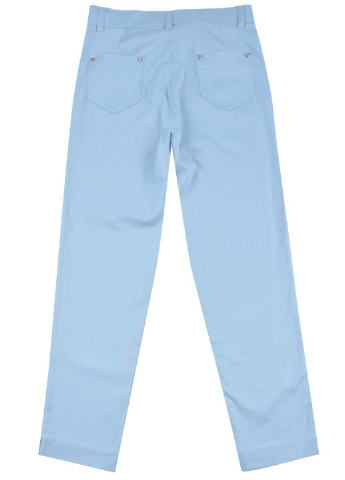 Голубые кэжуал летние со средней талией брюки Ceremony by Wojcik