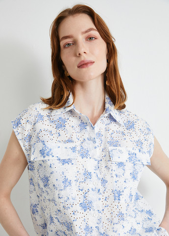 Цветная кэжуал рубашка тай-дай KOTON