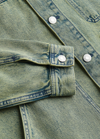 Зеленая демисезонная куртка H&M