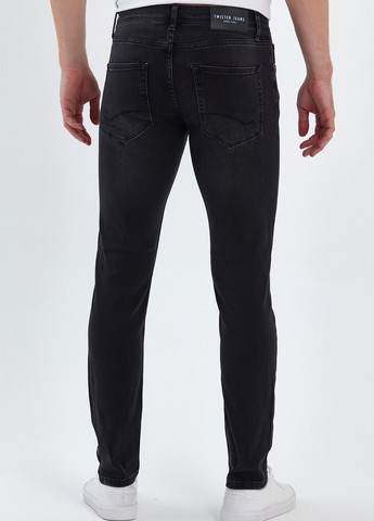 Черные демисезонные скинни джинсы Trend Collection