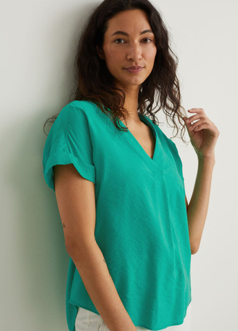 Зелена блуза C&A