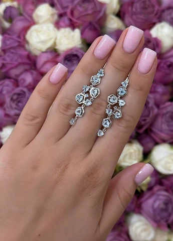 Серьги Silver Flame (307258575)