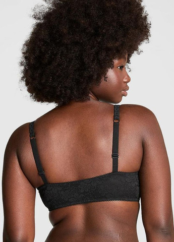 Черный демисезонный комплект (бюстгальтер, трусики) Victoria's Secret