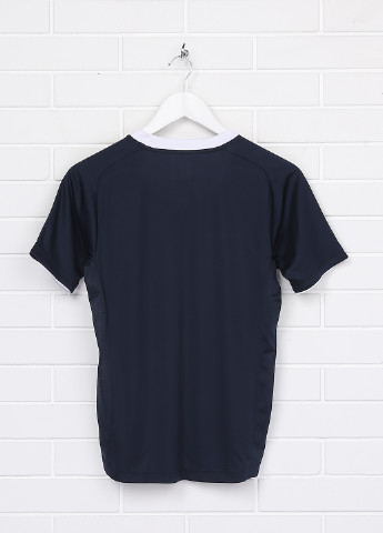 Темно-синяя летняя футболка с коротким рукавом Umbro