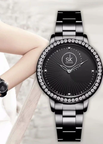 Женские часы Diamond quartz Shengke (229053102)