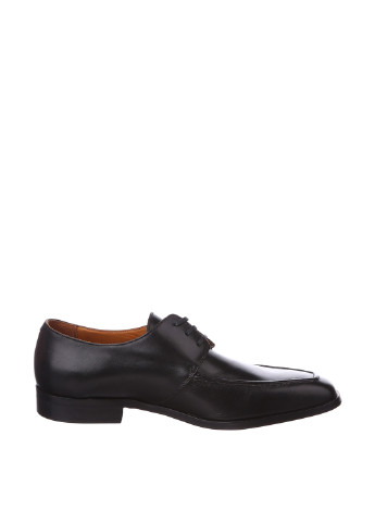 Черные кэжуал туфли Borsalino на шнурках