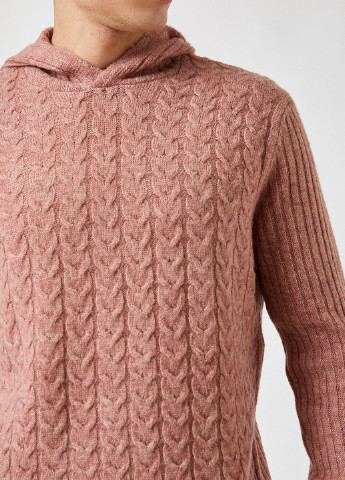 Светло-розовый демисезонный свитер KOTON