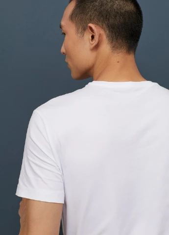 Белая футболка H&M