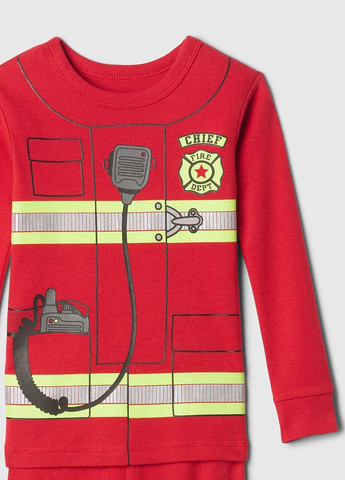 Красная всесезон пижама (лонгслив, брюки) лонгслив + брюки Gap