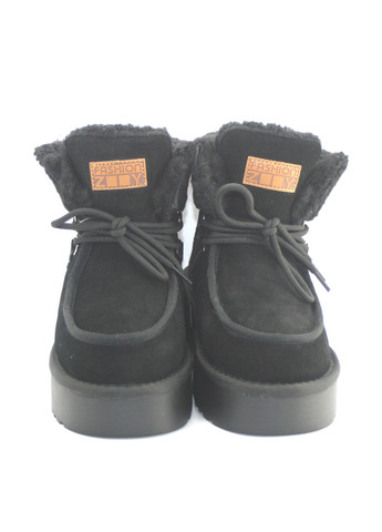 Зимние ботинки No Brand с мехом из натуральной замши