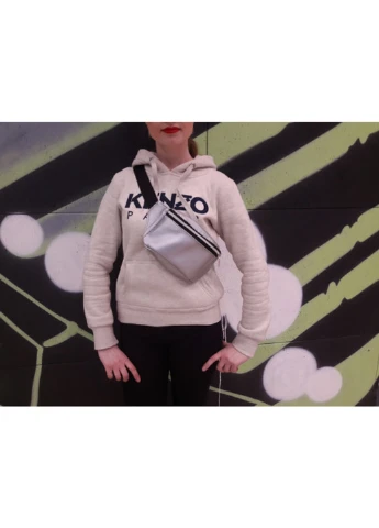 Жіноча сумка на пояс (бананка) 22х12х4 см Sambag (210477459)