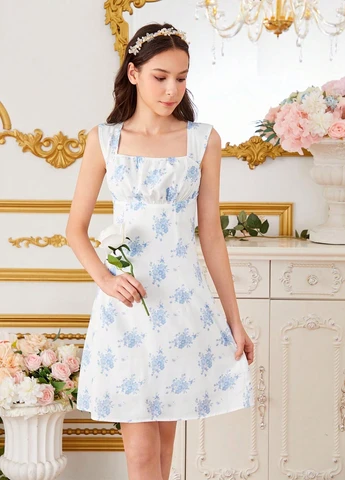 Біла сукня SHEIN (346914780)