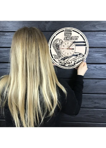 Оригінальний інтер`єрний настінний годинник «Shelby» 7Arts (253567064)