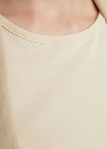 Бежева кежуал сукня а-силует Trendyol однотонна